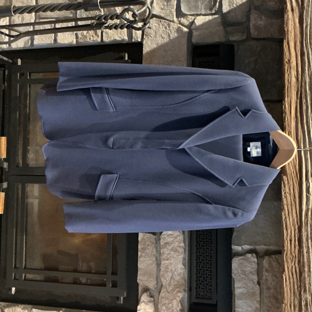 Armani Collezioni 100% Virgin Wool Blue Suit